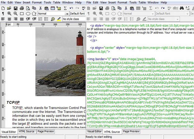 Java WYSIWYG HTML editor embed image